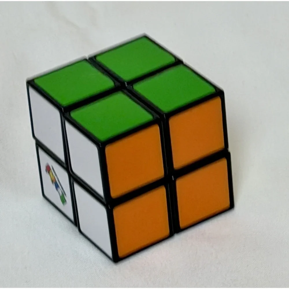 Official Rubik's 2x2 Pocket Cube Mini Puzzle Toy‎ Brain Teaser Game